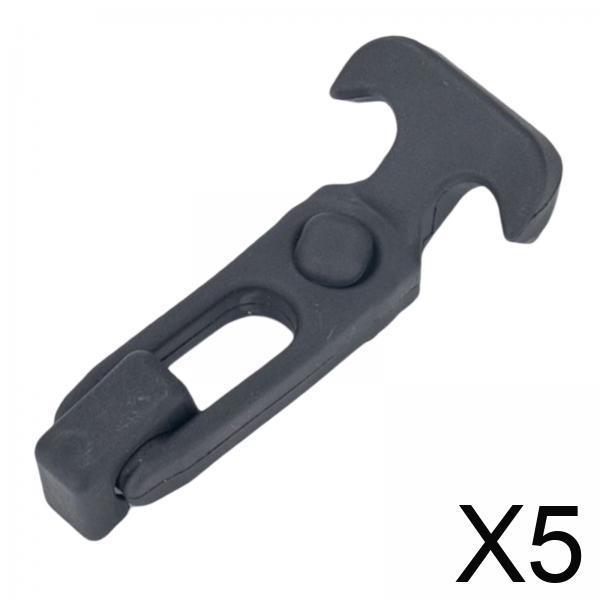 Golf Equipment Industry - Duurzame flexibele rubberen T-handgreep Trekgrendel Zwarte