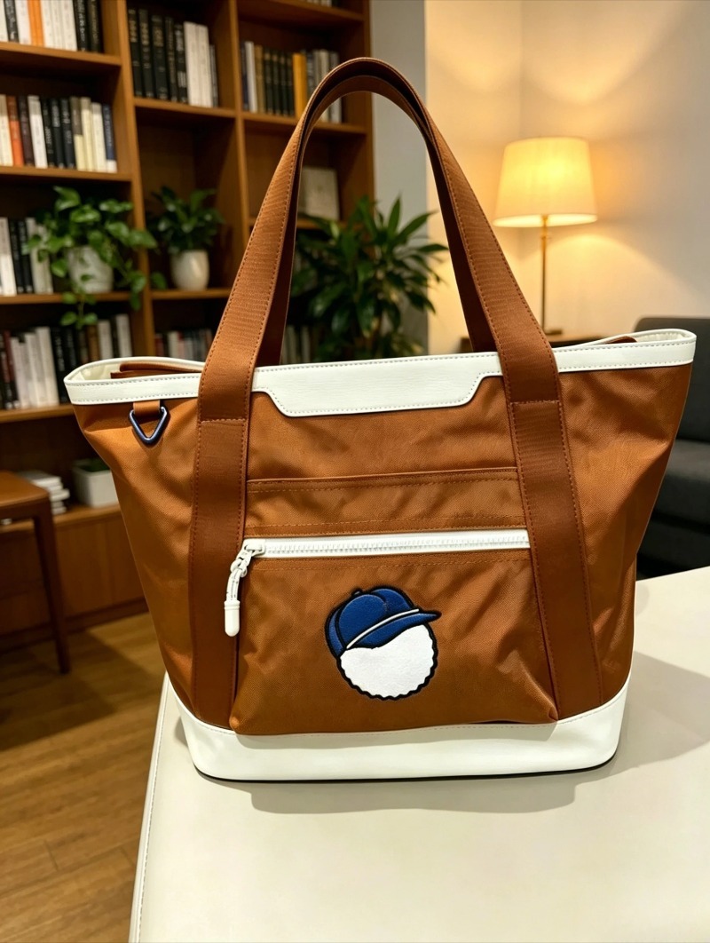 Golf Equipment Stores - Nieuwe golftas met kleurblokkenborduurwerk, handtas met