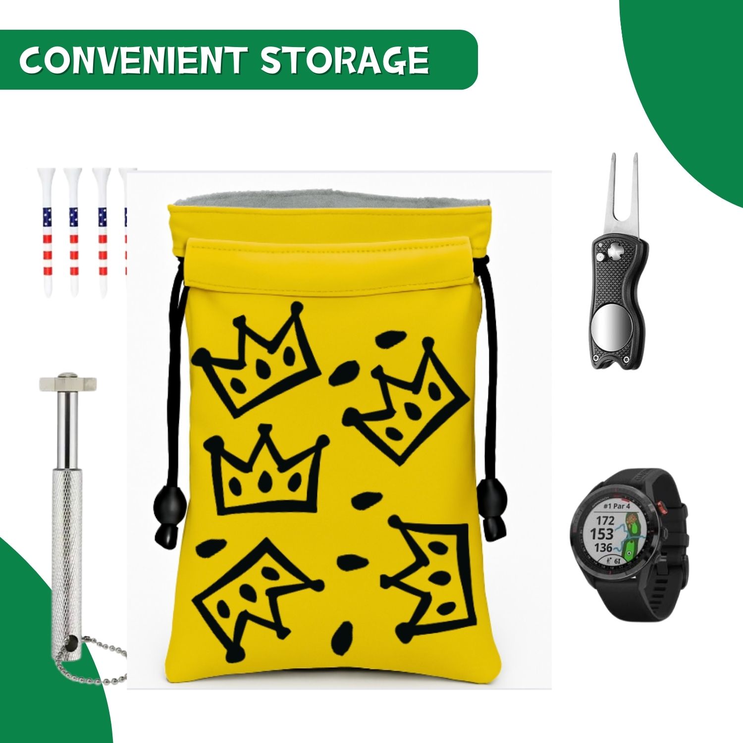 Crown Golf tas voor waardevoll - Golf Equipment Stores recensie en prijs