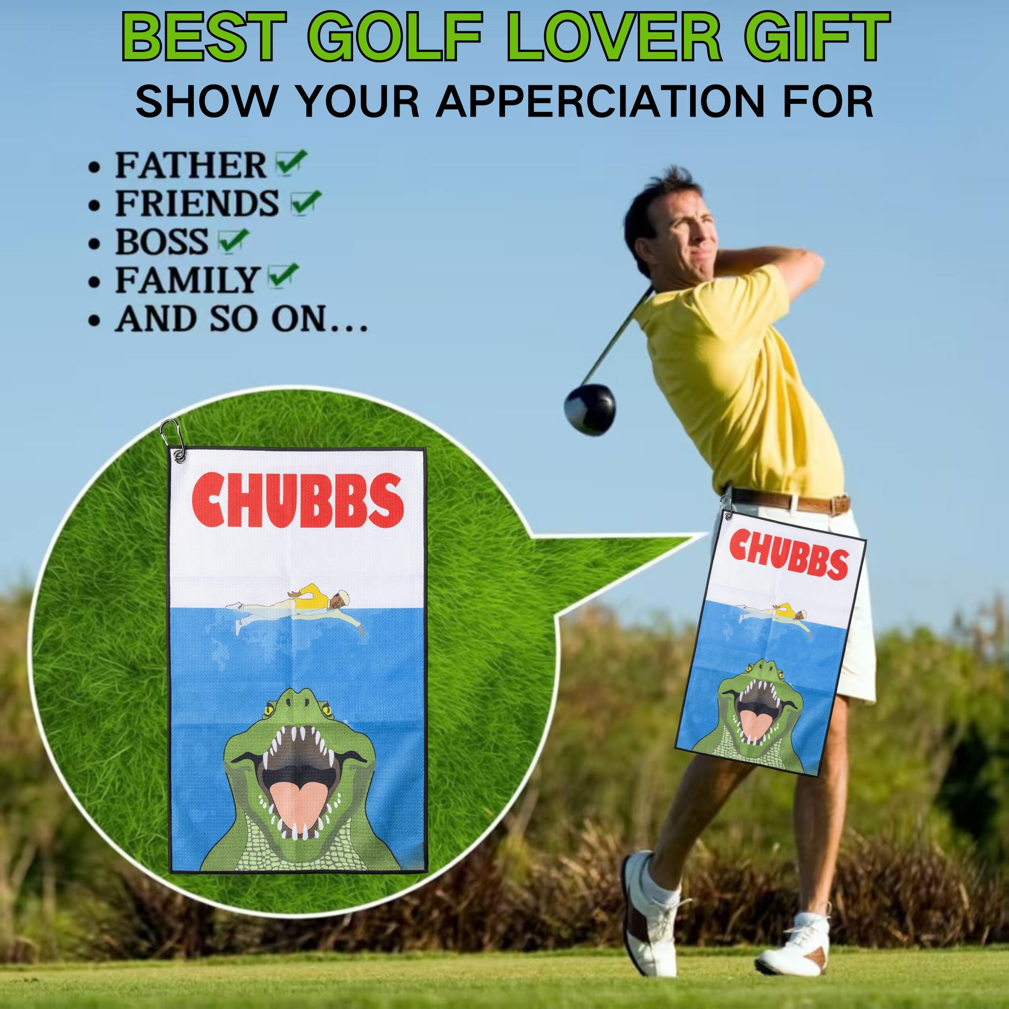 Fun Happy Gilmore Design golfh - Golf Equipment Stores recensie en prijs