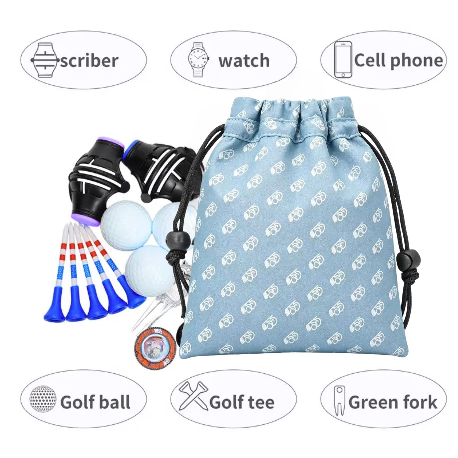 Een minimalistische blauwe gol - Golf Equipment Stores recensie en prijs