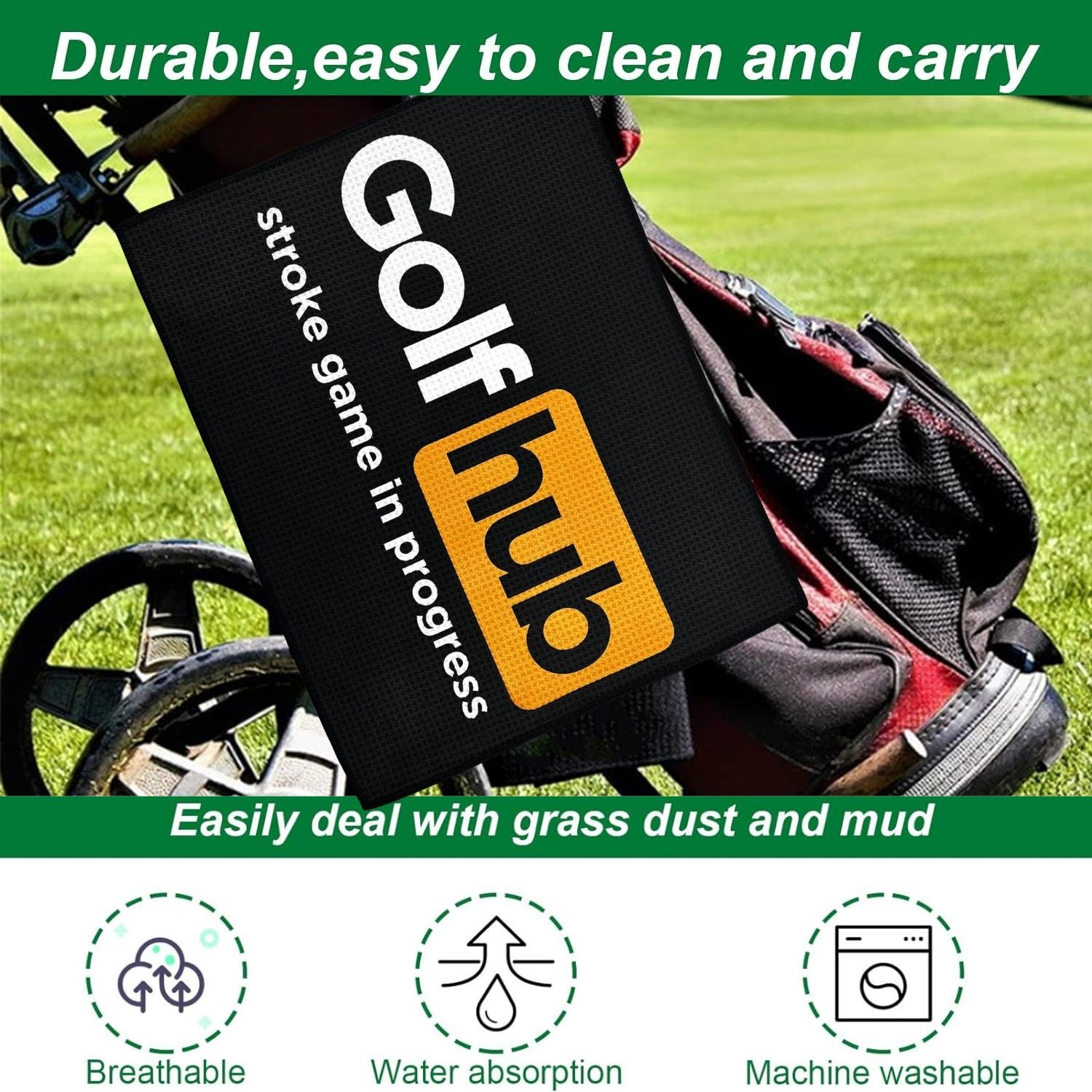 Grappige microvezel premium go - Golf Equipment Stores recensie en prijs